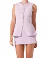 Astr The Label Dilone Layered Dress In Purple