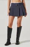 Astr Eirwen Mini Skirt In Grey In Gray