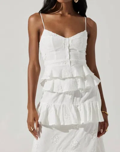 Astr Elfie Top In White