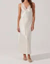 Astr Maxime Dress In Cream In Multi