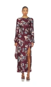 Astr Elyse Dress In Multi
