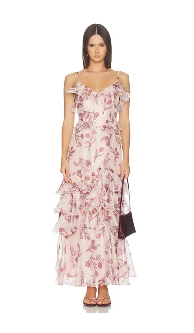 Astr Emiliana Dress In Pink
