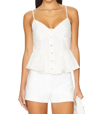 Astr Emmy Top In White