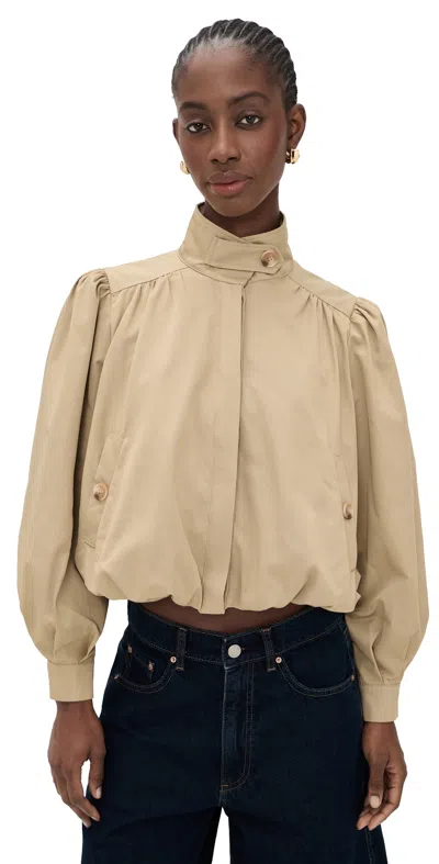 Astr Estero Jacket Khaki In Brown
