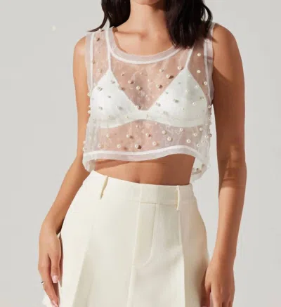Astr Etheos Top In White