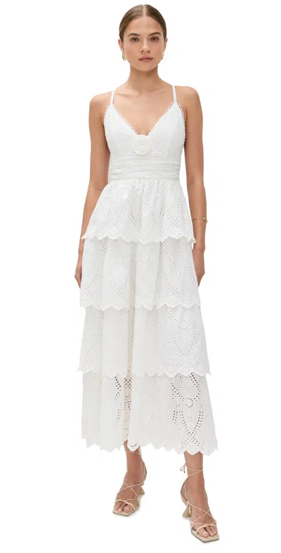 Astr Faeryn Dress White