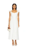 Astr The Label Felicienne A-line Dress In White