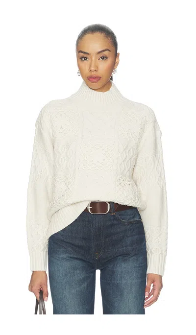 Astr Fiala Sweater In White