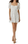 ASTR FLORAL LACE MINIDRESS