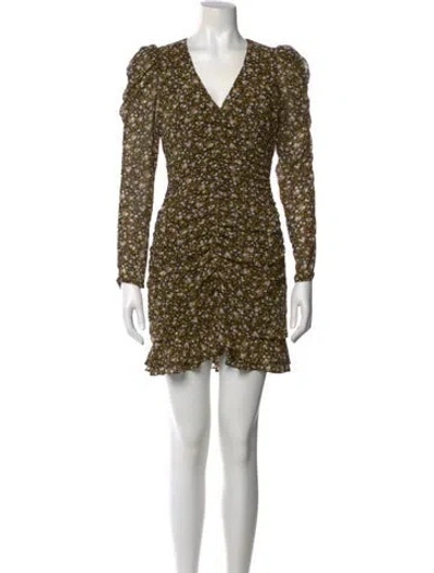 Pre-owned Astr Floral Print Mini Dress In Multi