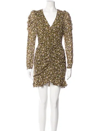 Pre-owned Astr Floral Print Mini Dress In Multi