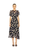 Astr Kleid Floramae In Navy
