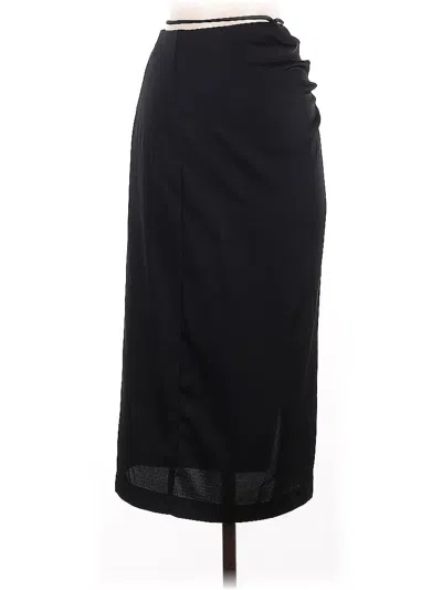 Pre-owned Astr Formal Skirt In Black
