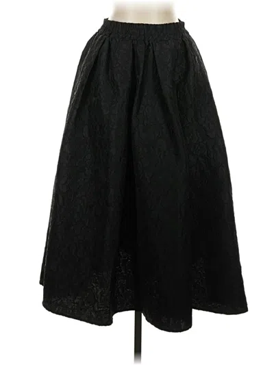 Pre-owned Astr Formal Skirt In Black