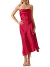 Astr The Label Strappy Cowl Neck Slip Dress In Pink