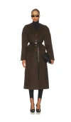 Astr The Label Glorimar Coat In Brown