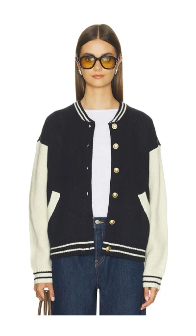 Astr Grayson Jacket In Blue