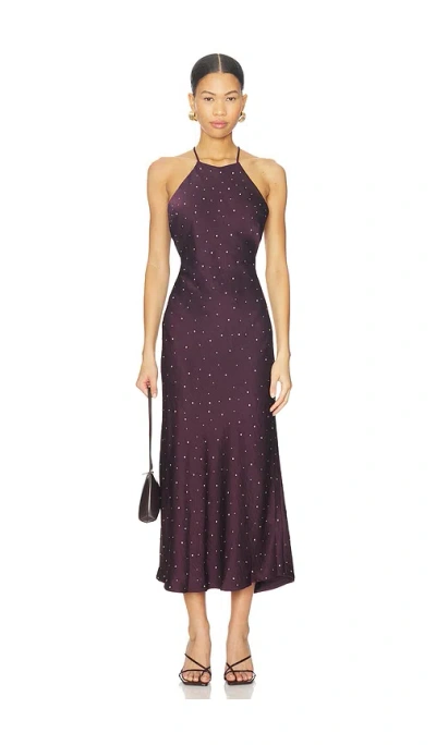 Astr Halley Dress In Purple