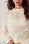 Astr Hayley Sweater In Cream