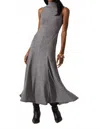 Astr Haylie Sweater Dress In Grey In Gray