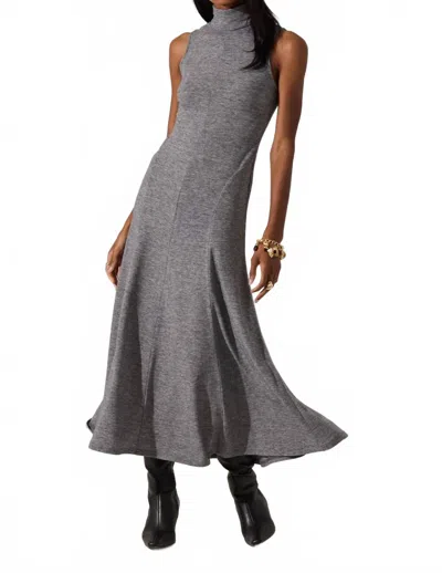Astr Haylie Sweater Dress In Grey In Gray