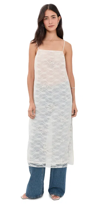 Astr Helena Tunic Top Ivory In White