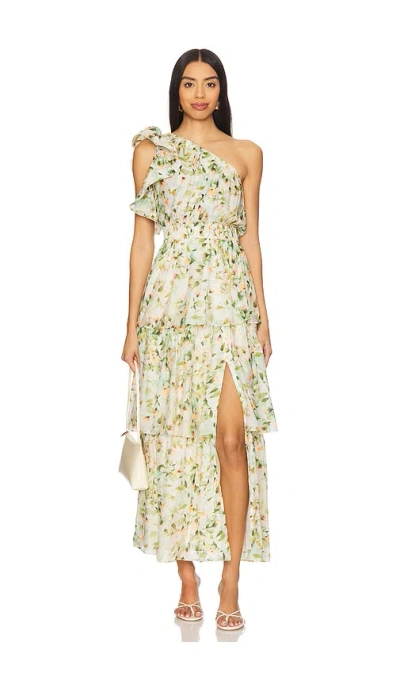 Astr Imelda Dress In 绿色花卉