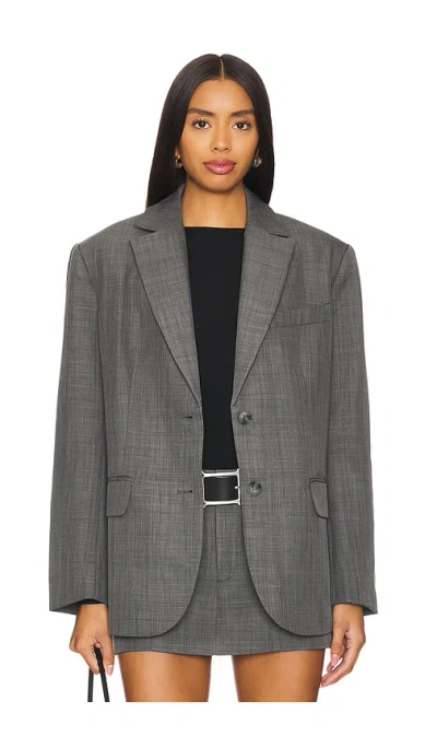 Astr Isadora Blazer In 深灰色