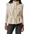 Astr Ivania Vest In Cream