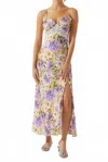 Astr The Label Ivanna Floral Slipdress In Multi