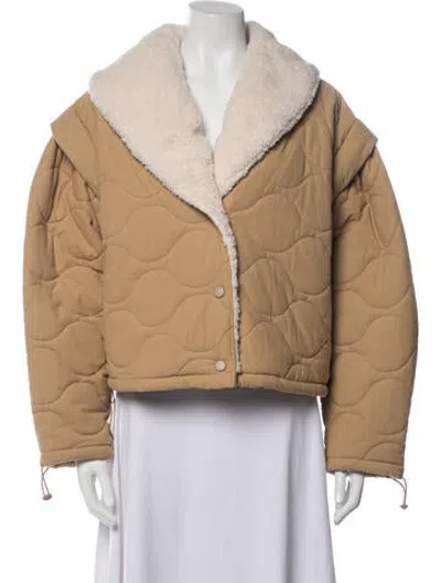 Pre-owned Astr Jacket In Brown