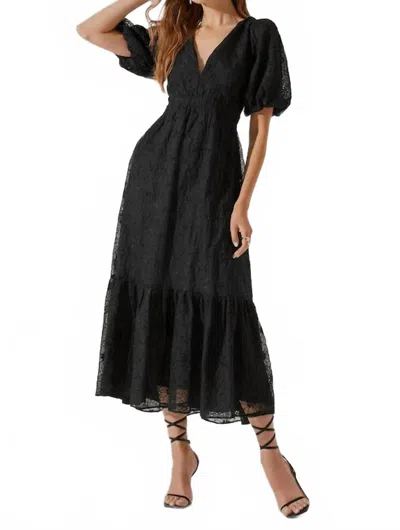 Astr Jaxine Dress In Black
