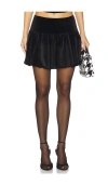 Astr Women's Jenika Mini Skirt In Black