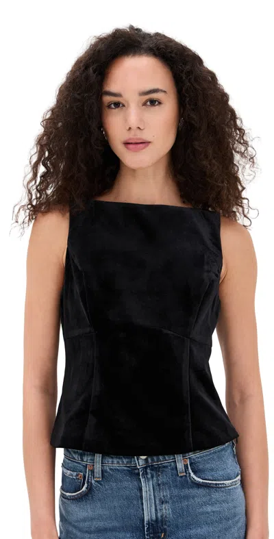 ASTR JINNIE TOP BLACK