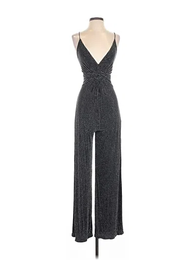 Pre-owned Astr Jumpsuit In Gray