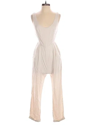 Pre-owned Astr Jumpsuit In Ivory