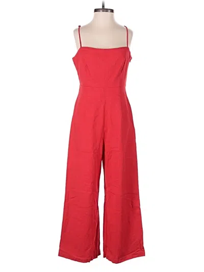 Pre-owned Astr Jumpsuit In Red