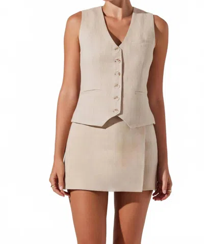 Astr Kaiko Vest In Natural In Neutral