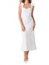 Astr The Label Kateleya Bow Strap Dress In White