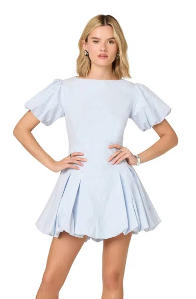 Astr Kattie Mini Dress In Blue