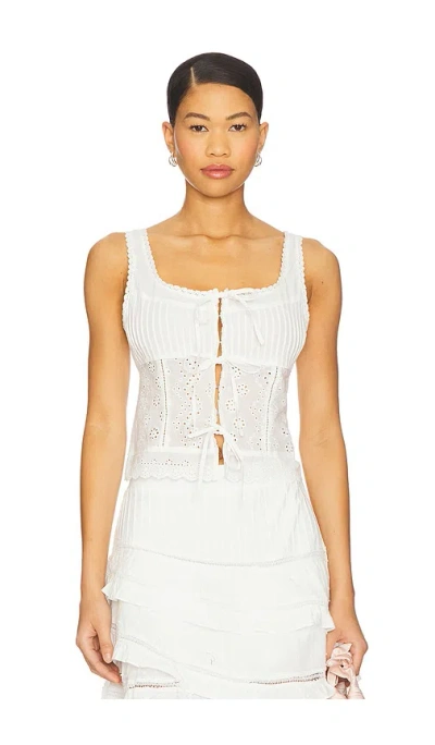 Astr Kensley Top In White