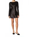 Astr Kim Mini Dress In Black In Black