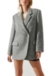 ASTR KINDRA BRUSHED NOTCH LAPEL COAT