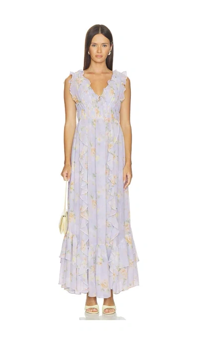 Astr Kindra Dress In Blue