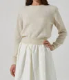 Astr Kiran Sweater In Ivory In Multi