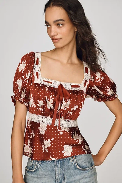 Astr Kristal Top In Red