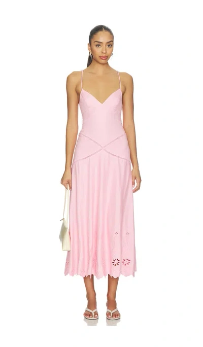 Astr Lainey Dress In Pink