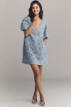 Astr Lakelyn Mini Dress In Blue
