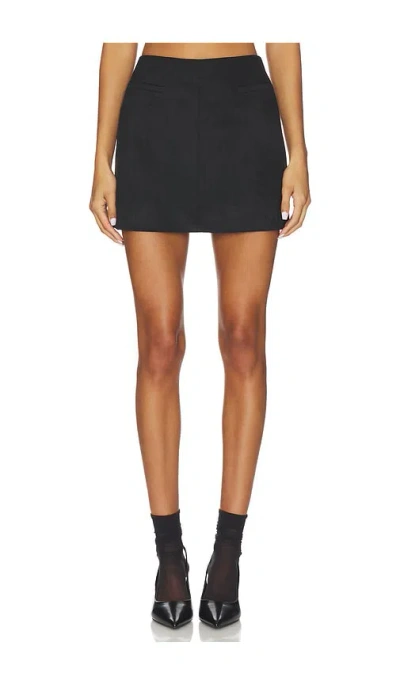 Astr Laudine Skirt In Black