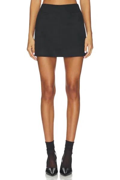 Astr Laudine Skirt In Black